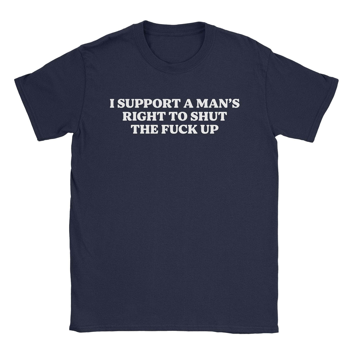 A-or-B-Tees T-Shirt Navy / S Man's Right T-Shirt