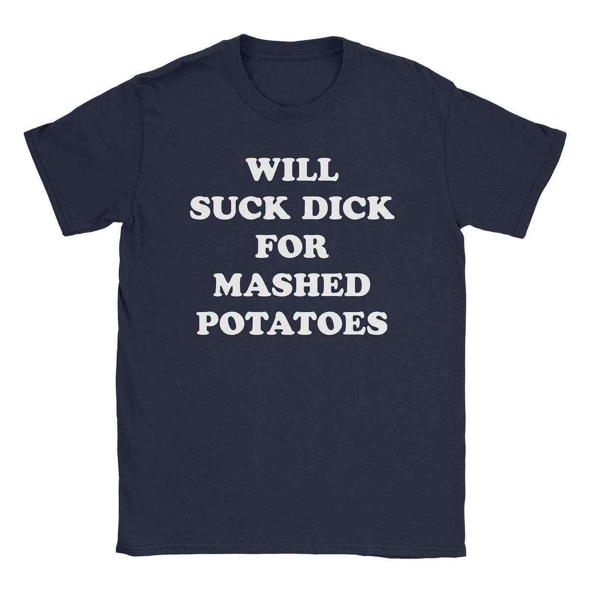 A-or-B-Tees T-Shirt Navy / S Mashed Taters T-Shirt