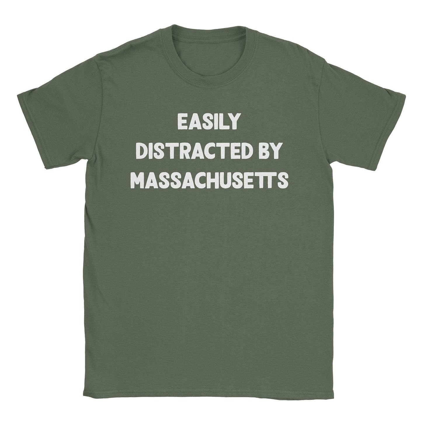 A-or-B-Tees T-Shirt Military Green / S MassiveHugeTits T-Shirt