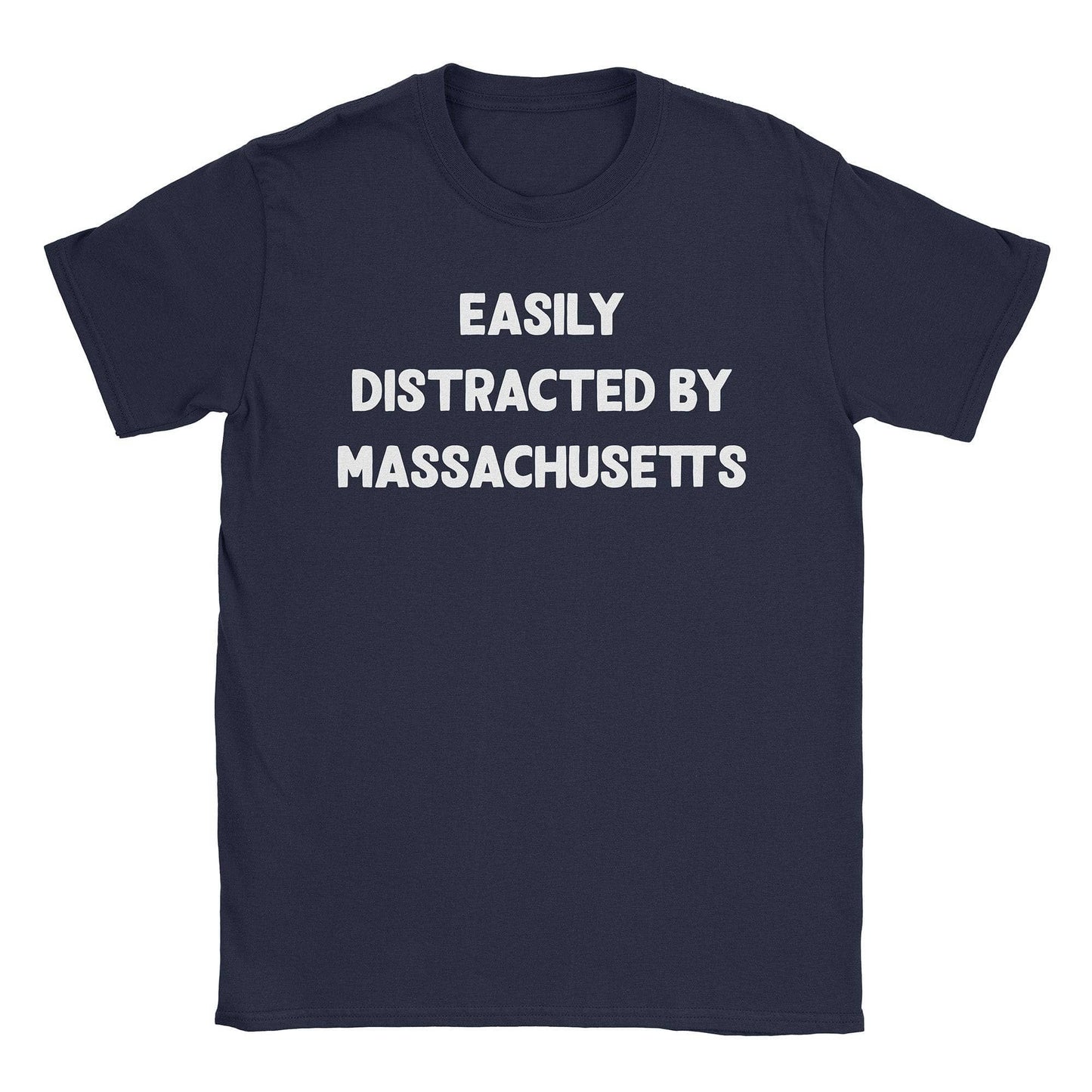 A-or-B-Tees T-Shirt Navy / S MassiveHugeTits T-Shirt