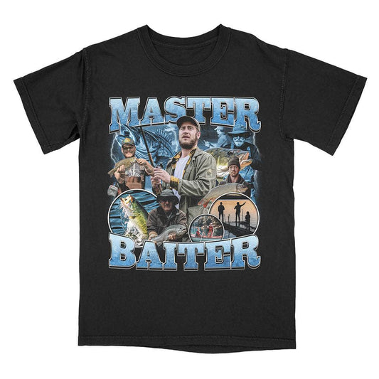 A-or-B-Tees T-Shirt Black / S Master Baiter T-Shirt