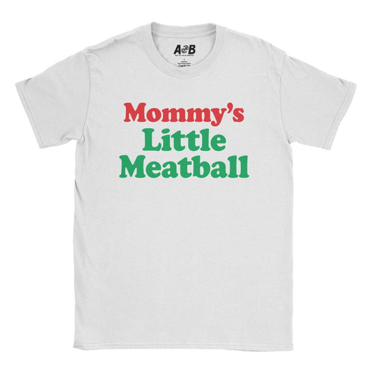 A-or-B-Tees T-Shirt White / S Meatball T-Shirt