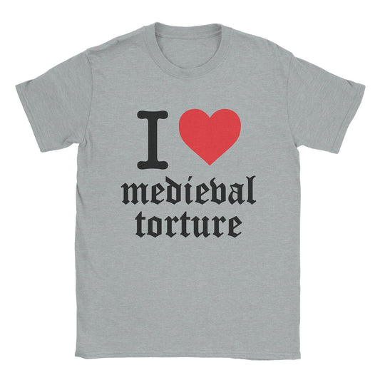 A-or-B-Tees T-Shirt Sport Grey / S Medieval Torture T-Shirt