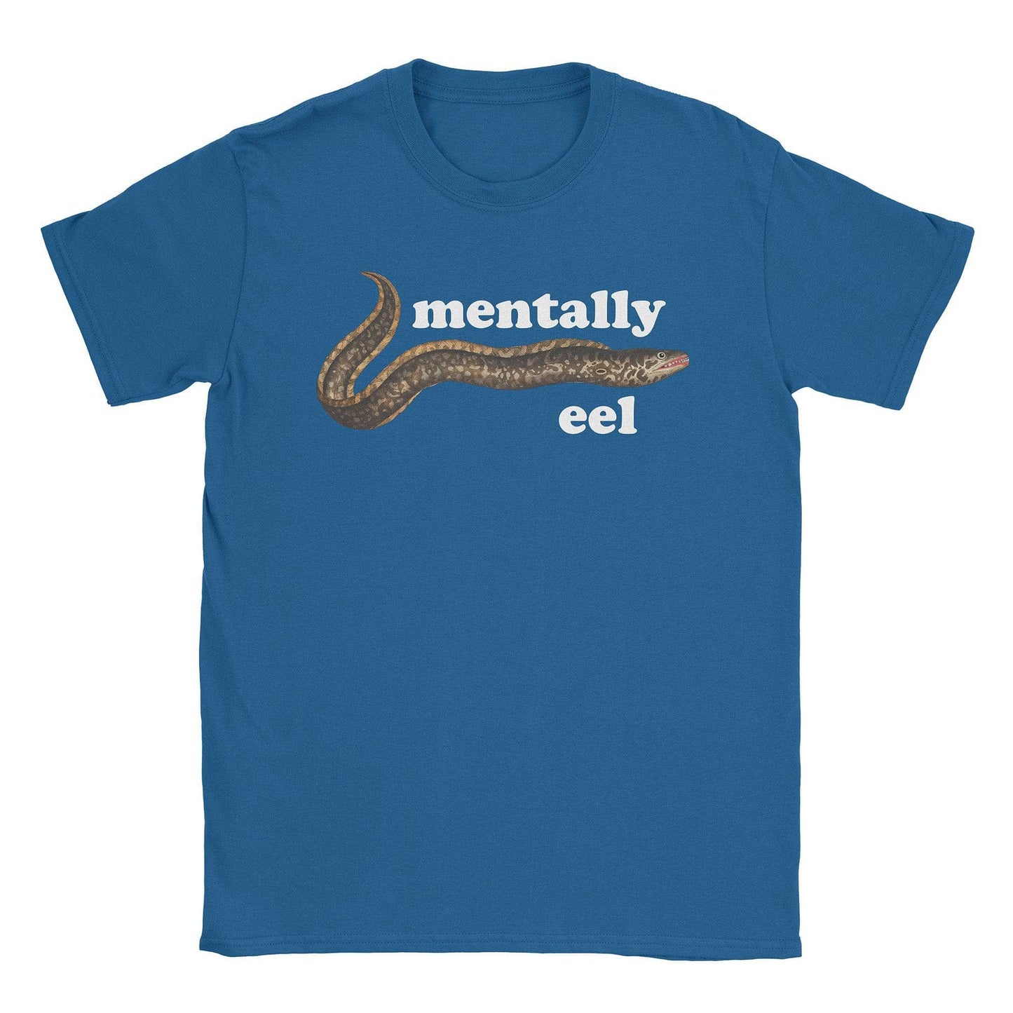 A-or-B-Tees T-Shirt Royal / S Mentally Eel T-Shirt
