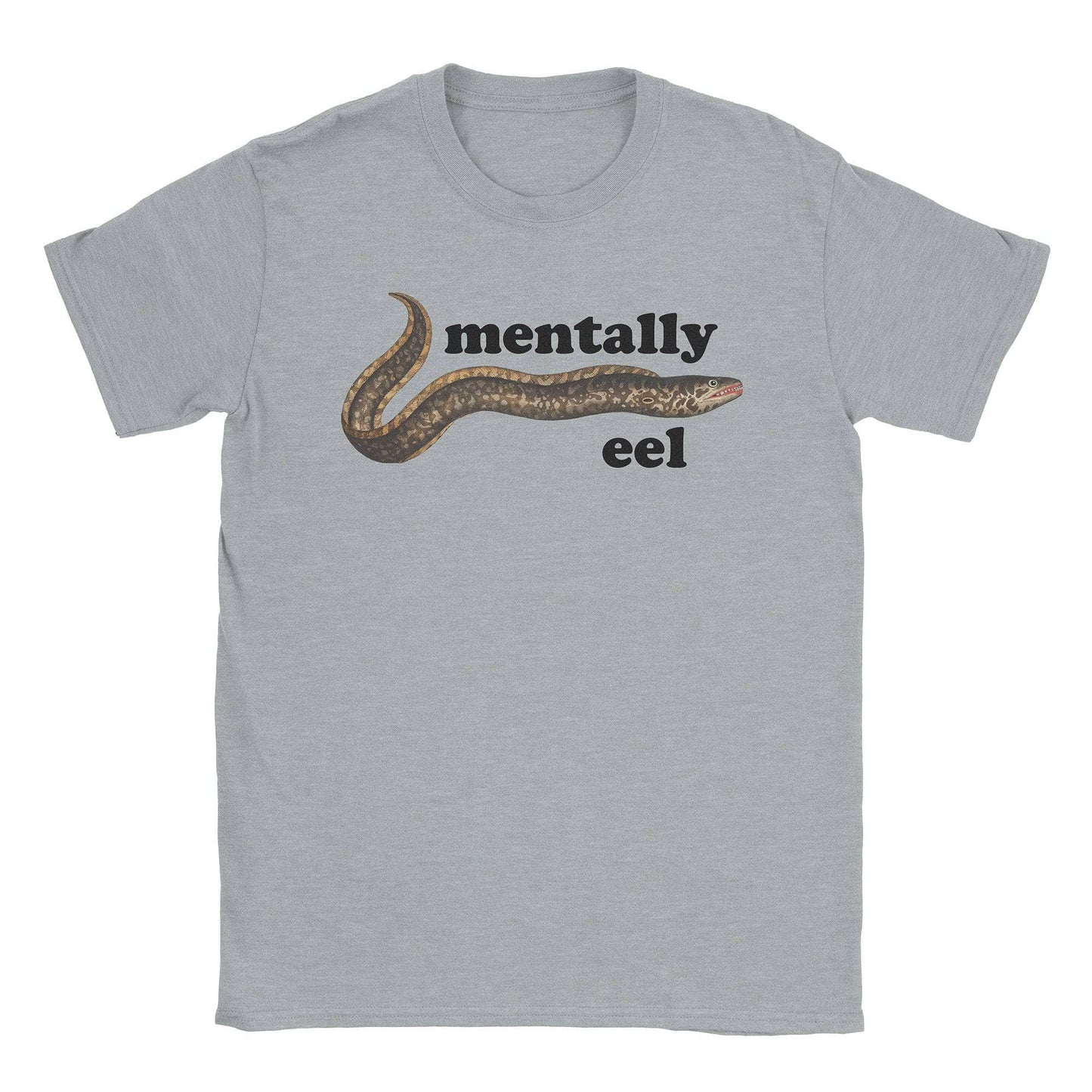 A-or-B-Tees T-Shirt Sport Grey / S Mentally Eel T-Shirt
