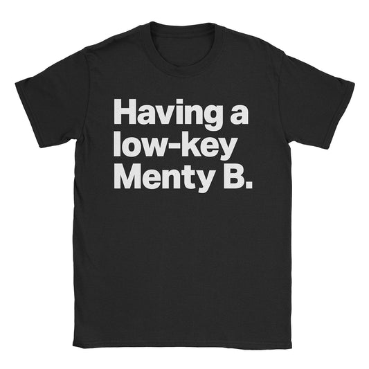 A-or-B-Tees T-Shirt Black / S Menty B T-Shirt