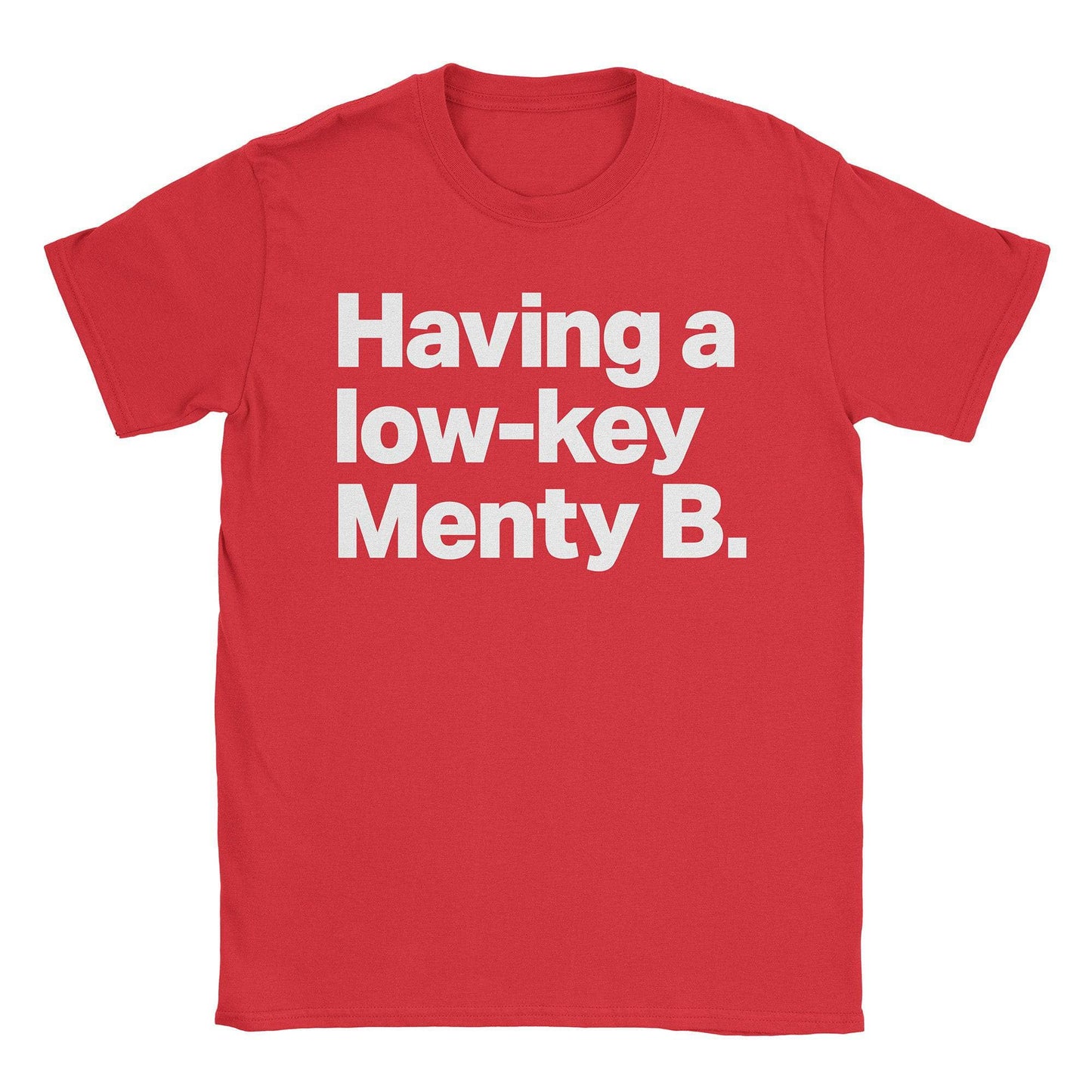 A-or-B-Tees T-Shirt Red / S Menty B T-Shirt