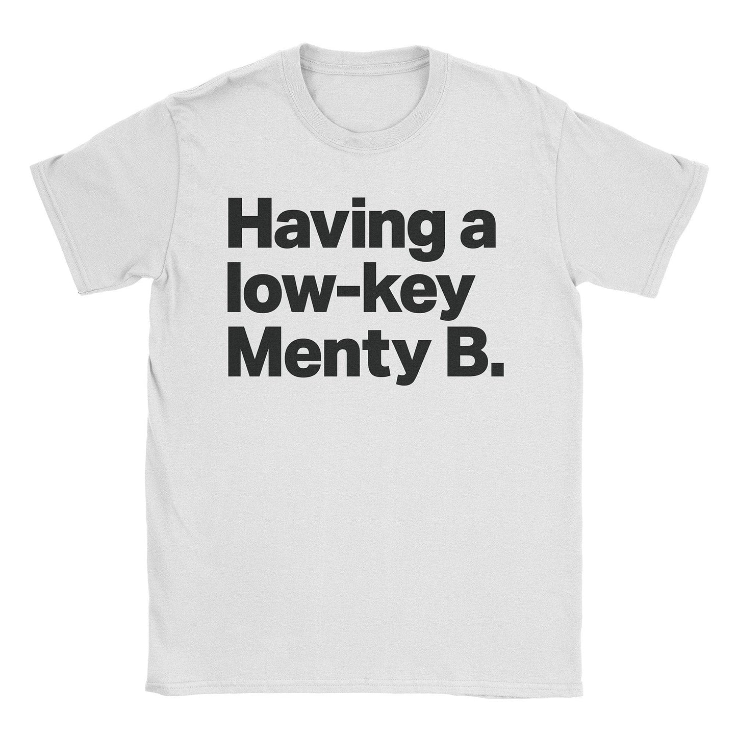 A-or-B-Tees T-Shirt White / S Menty B T-Shirt