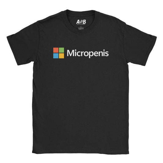 A-or-B-Tees T-Shirt Black / S Micropenis T-Shirt