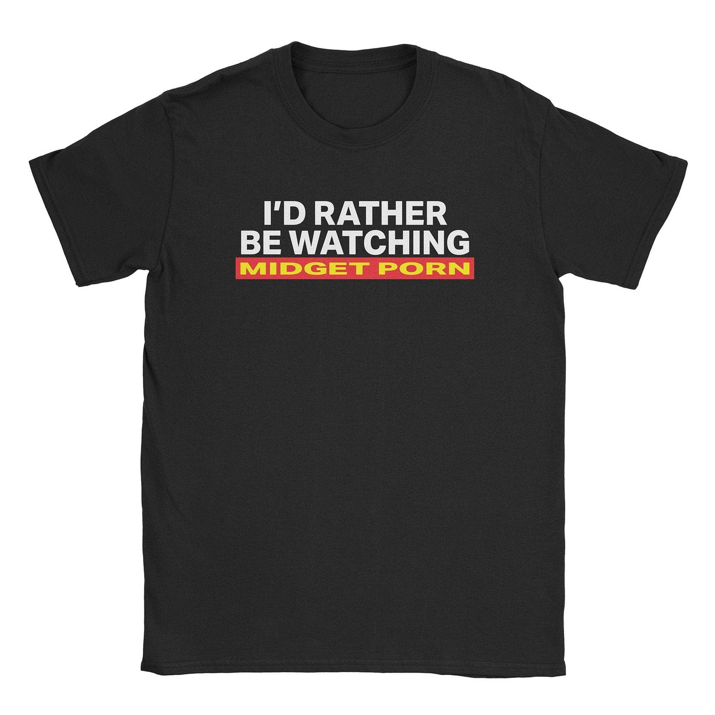 A-or-B-Tees T-Shirt Black / S Midget Porn T-Shirt