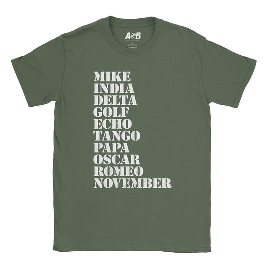 A-or-B-Tees T-Shirt Military Green / S Midget Porn T-Shirt