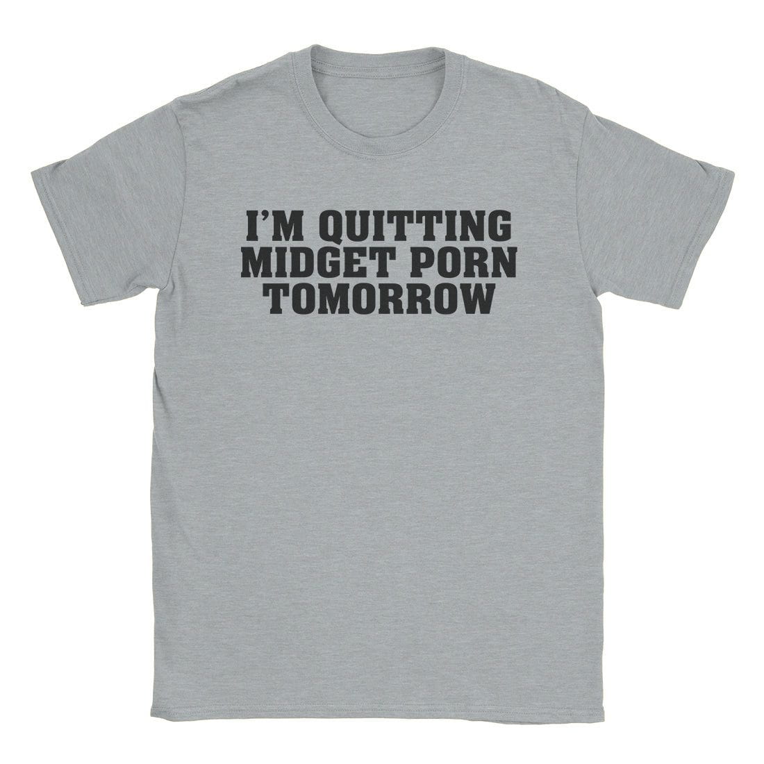 A-or-B-Tees T-Shirt Sport Grey / S Midget Porn T-Shirt