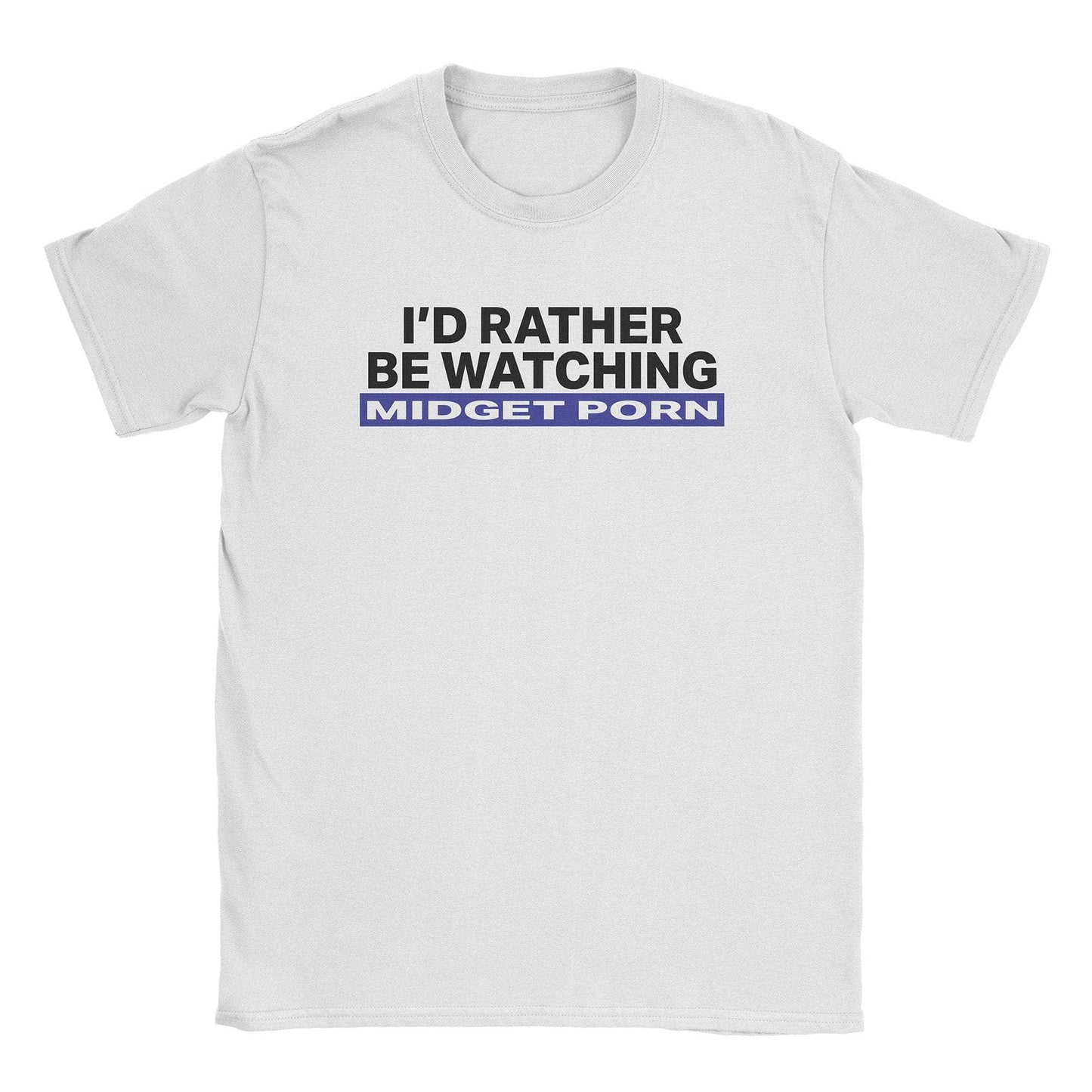 A-or-B-Tees T-Shirt White / S Midget Porn T-Shirt
