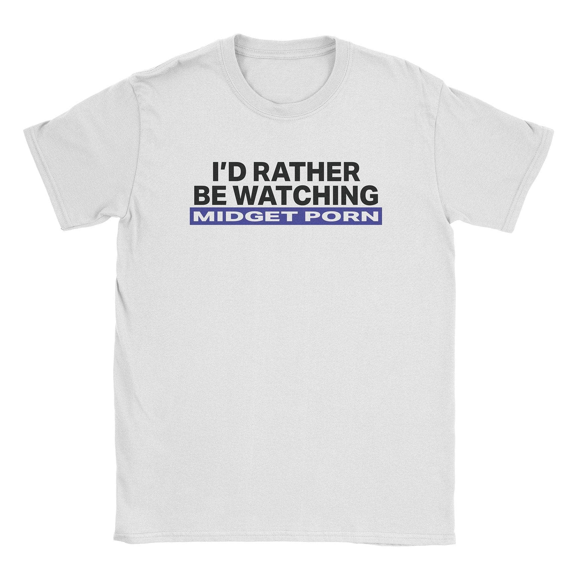 A-or-B-Tees T-Shirt White / S Midget Porn T-Shirt