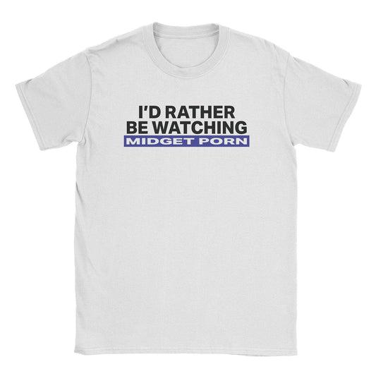 A-or-B-Tees T-Shirt White / S Midget Porn T-Shirt