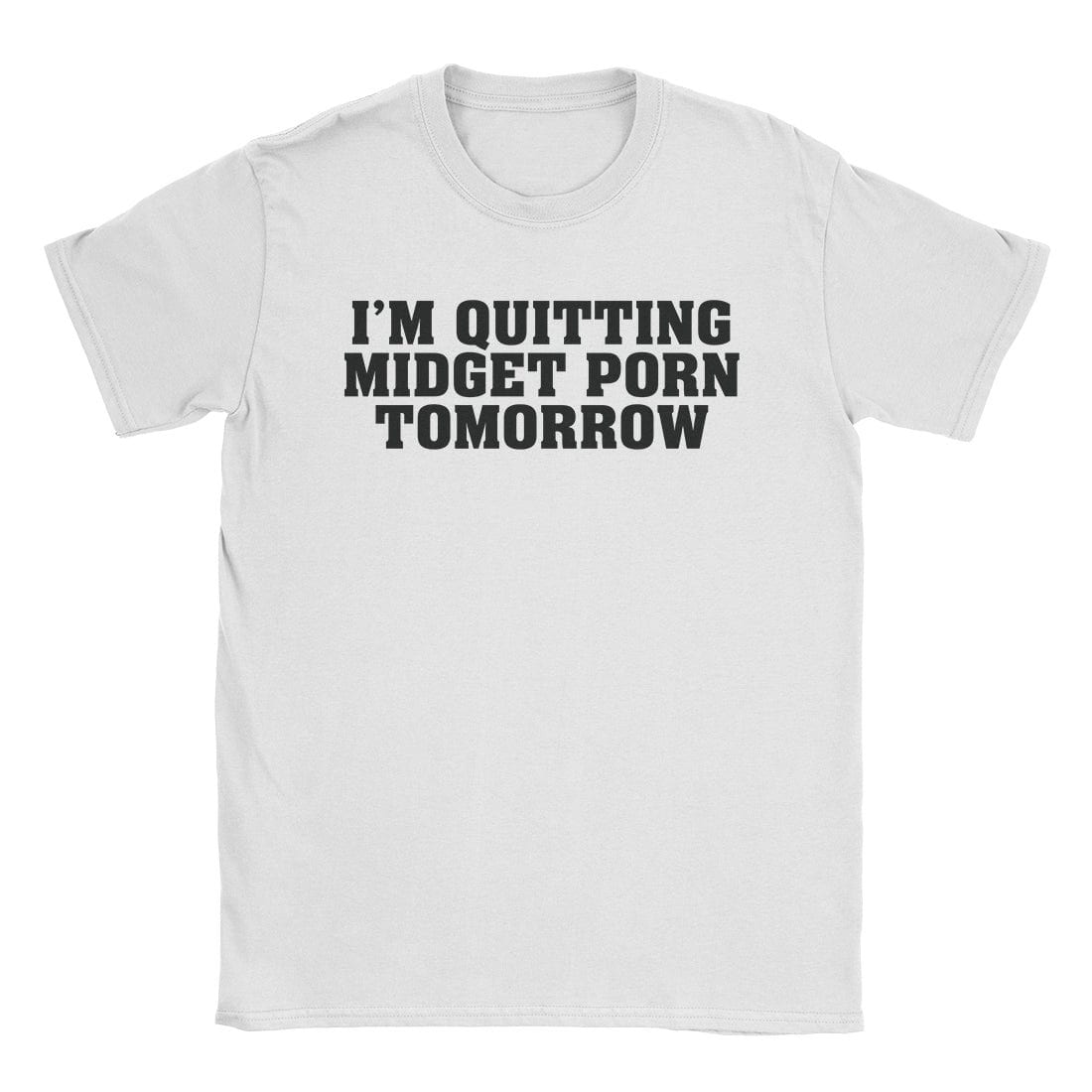 A-or-B-Tees T-Shirt White / S Midget Porn T-Shirt