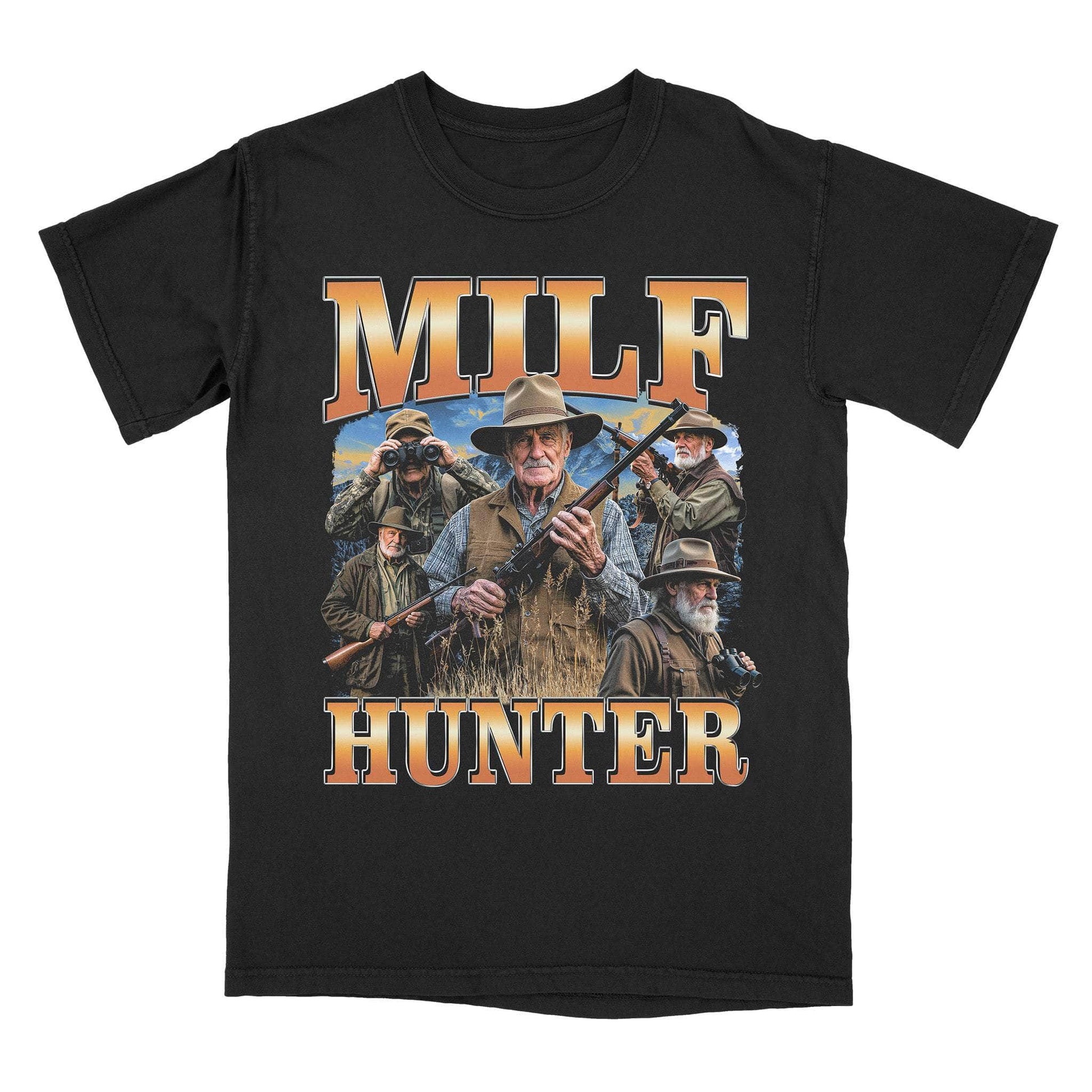A-or-B-Tees T-Shirt Black / S MILF Hunter T-Shirt