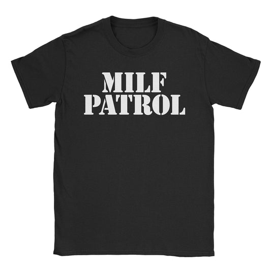 A-or-B-Tees T-Shirt Black / S MILF Patrol T-Shirt