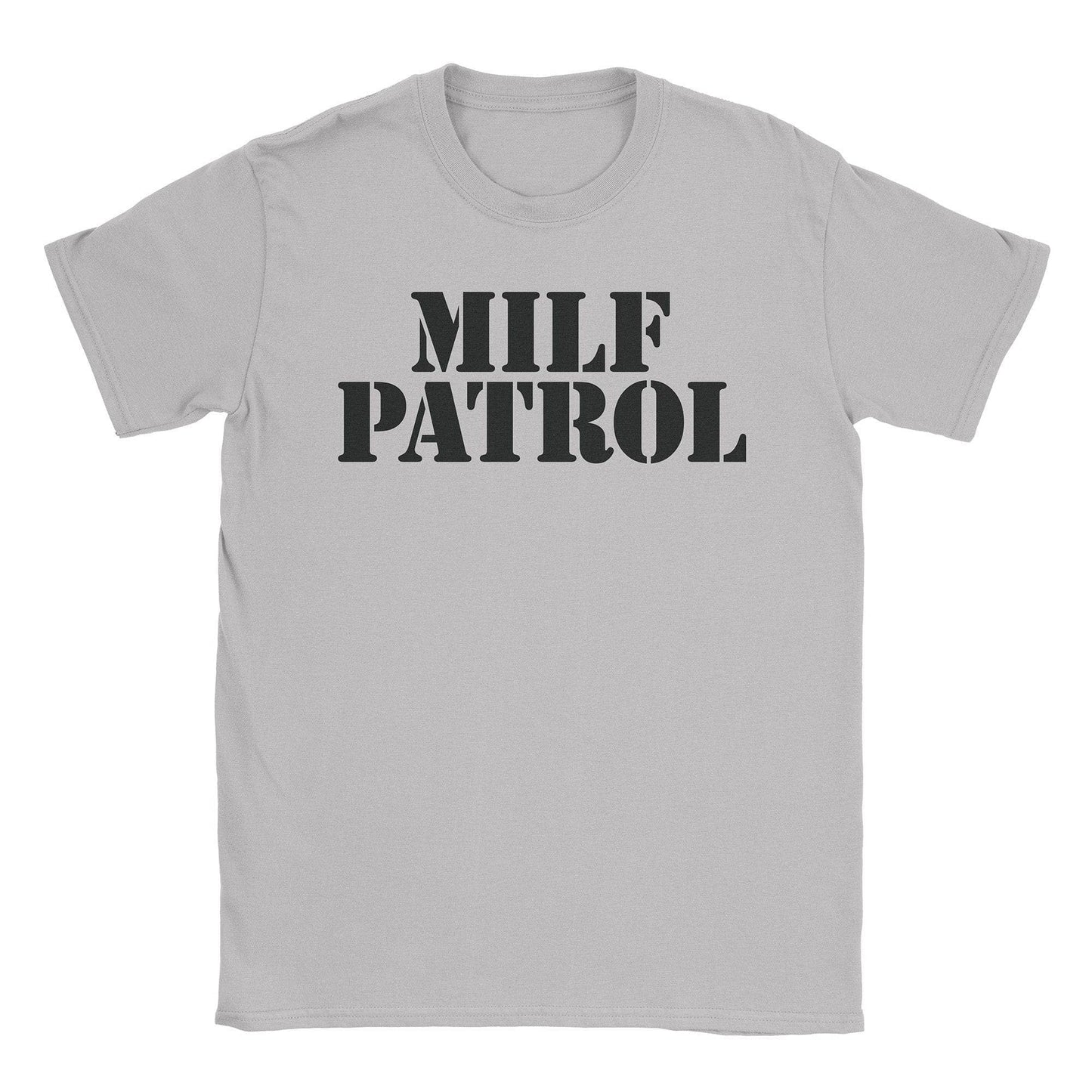 A-or-B-Tees T-Shirt Ice Grey / S MILF Patrol T-Shirt