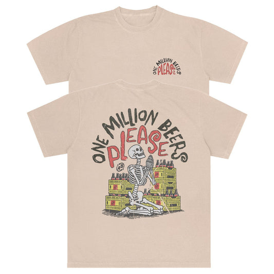 A-or-B-Tees T-Shirt Ivory / S Million Beers Comfort Colors T-shirt
