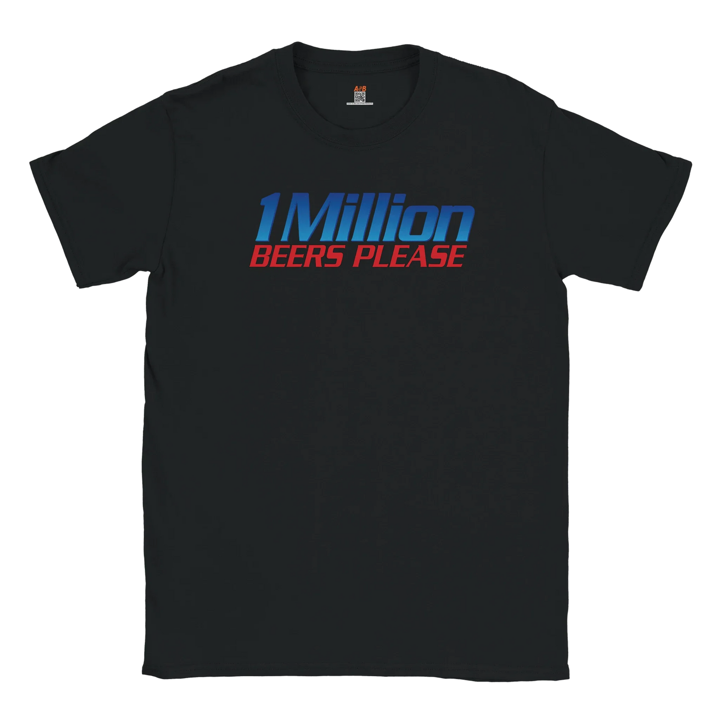 A-or-B-Tees T-Shirt Black / S Million Beers T-Shirt