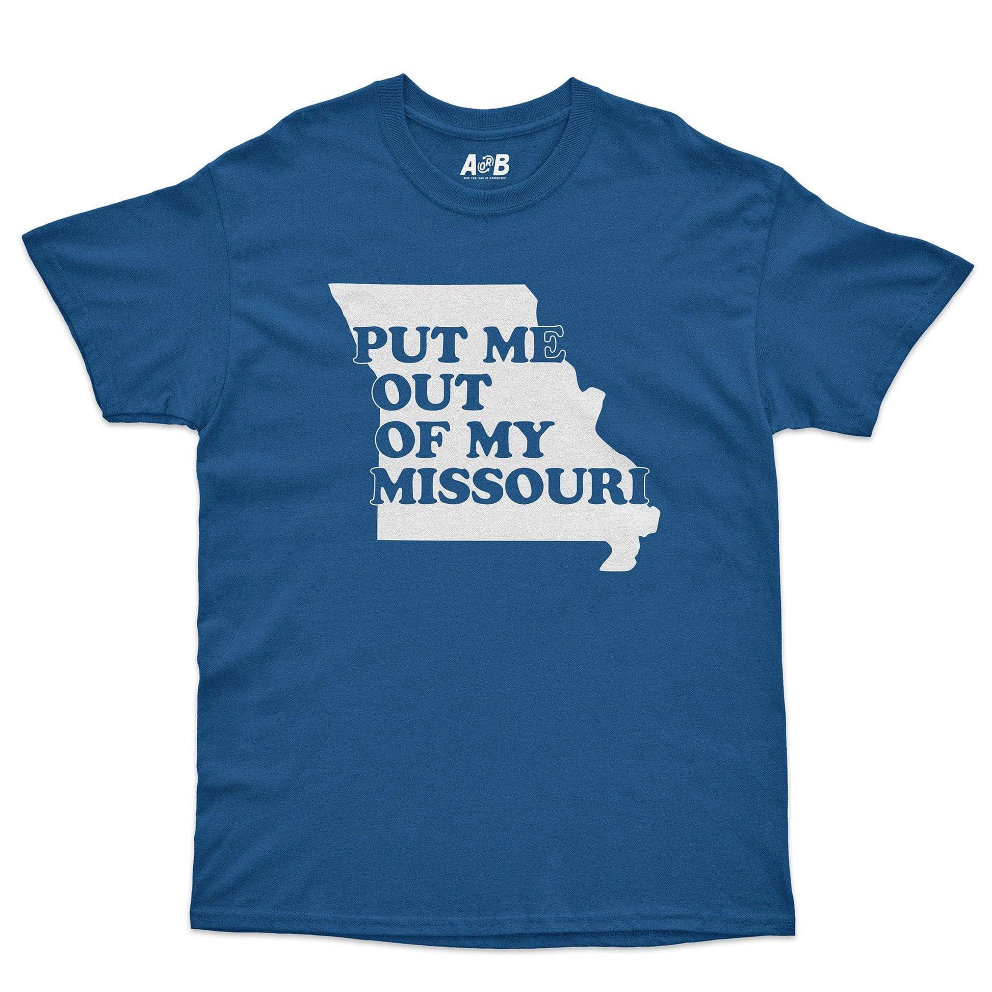 A-or-B-Tees T-Shirt Royal / S Missouri T-Shirt