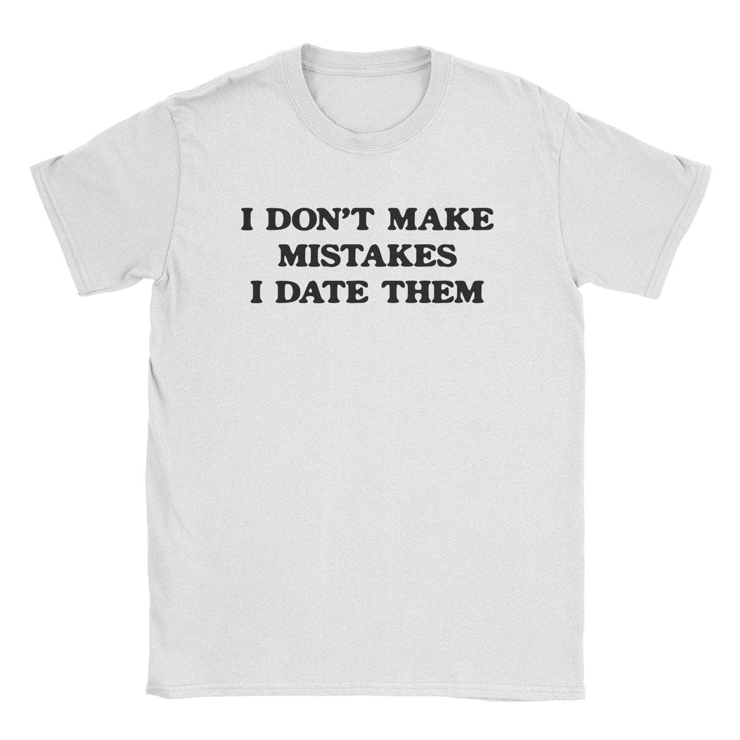 A-or-B-Tees T-Shirt White / S Mistakes T-Shirt