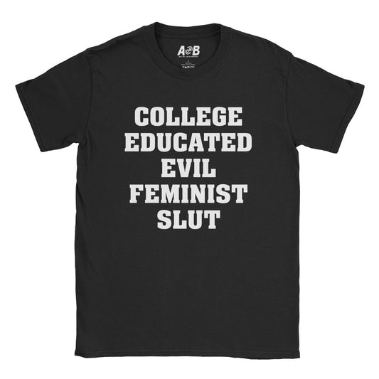 A-or-B-Tees T-Shirt Black / S Modern Women T-Shirt