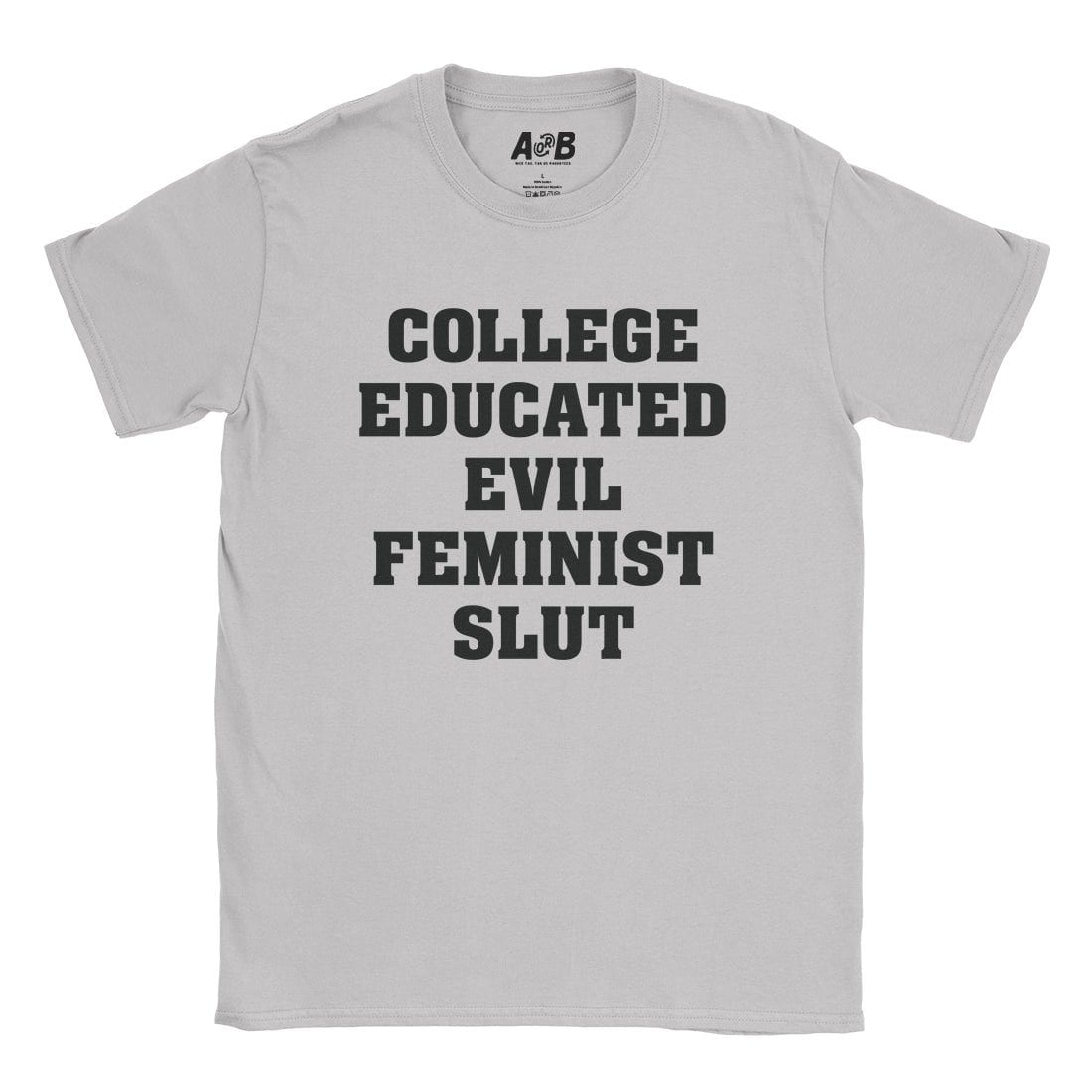 A-or-B-Tees T-Shirt Ice Grey / S Modern Women T-Shirt