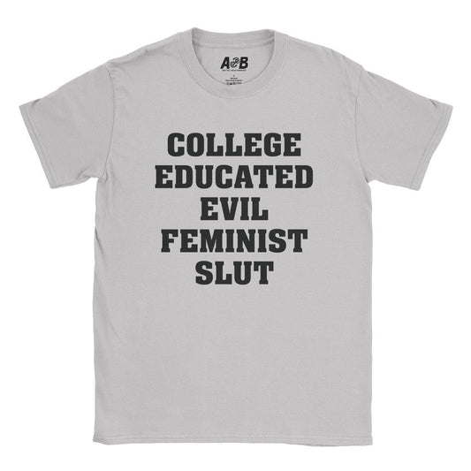 A-or-B-Tees T-Shirt Ice Grey / S Modern Women T-Shirt