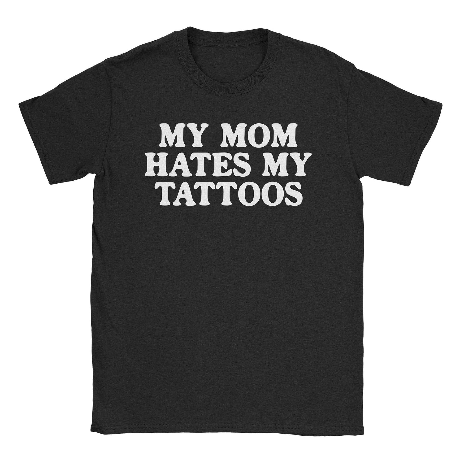 A-or-B-Tees T-Shirt Black / S Mom & Tattoos T-Shirt
