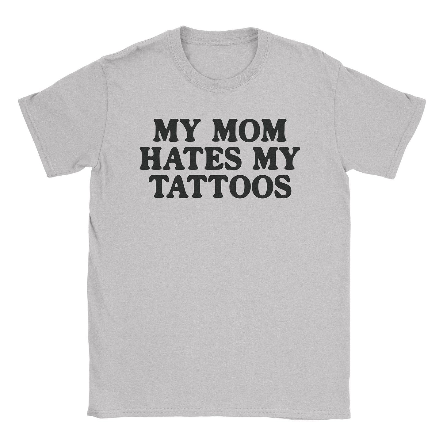 A-or-B-Tees T-Shirt Ice Grey / S Mom & Tattoos T-Shirt