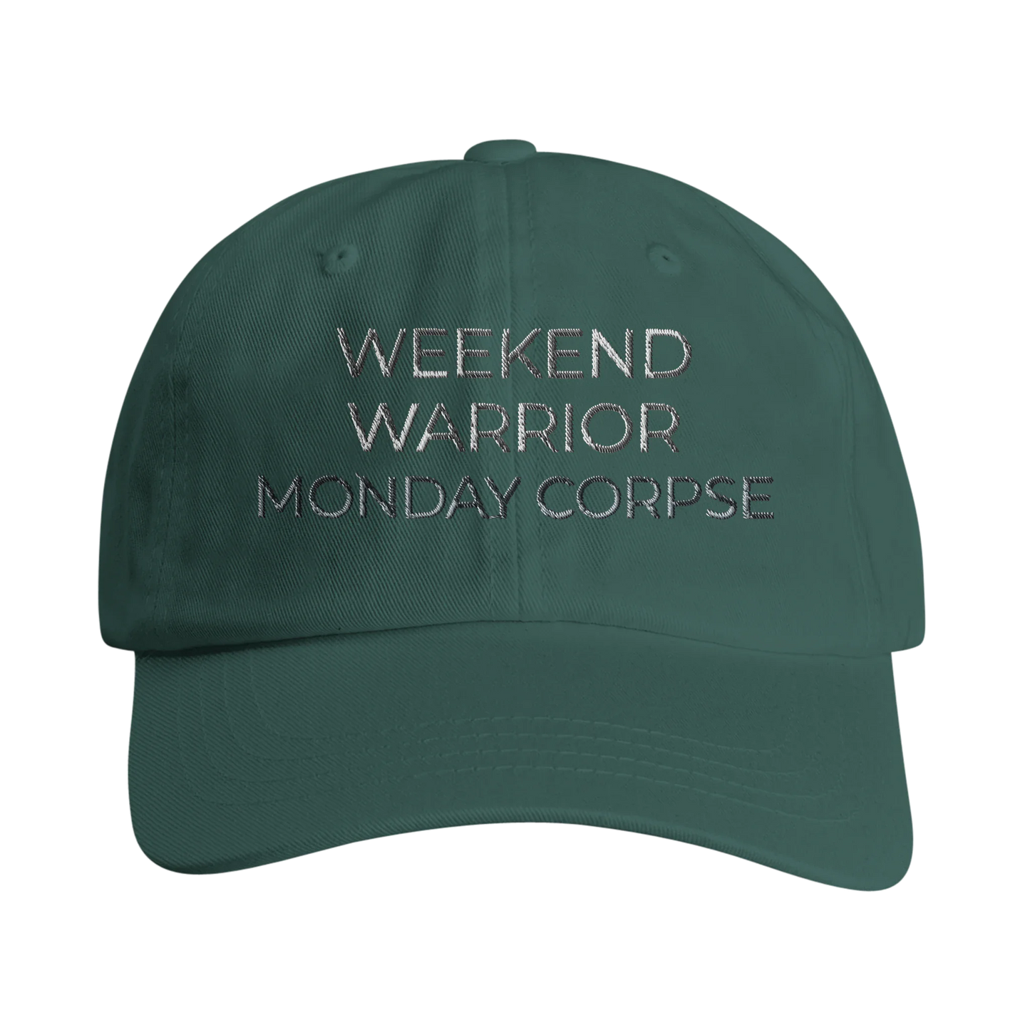 A-or-B-Tees Hats Spruce Monday Corpse Hat – Funny I Hate Mondays Dad Hat for Office Zombies