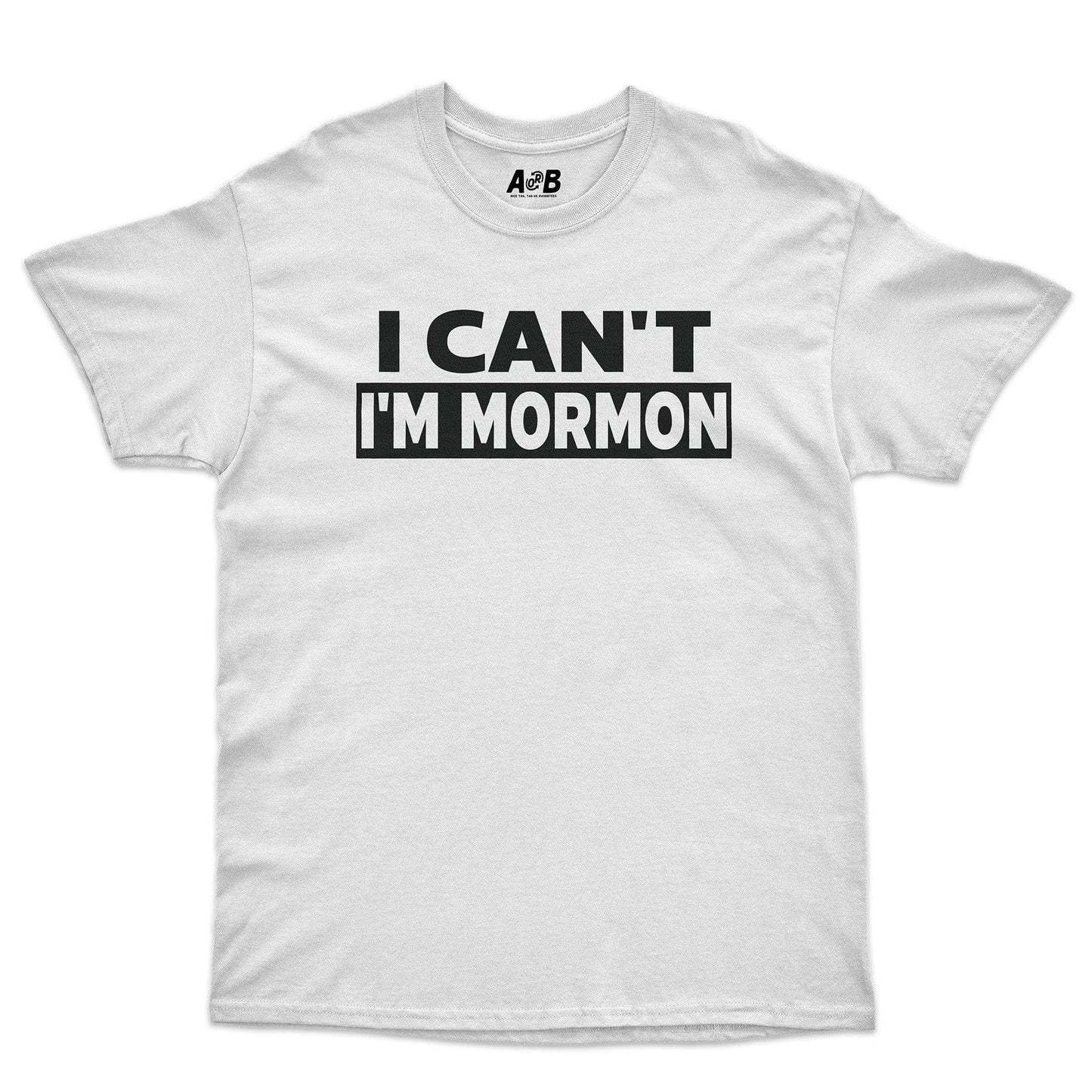 A-or-B-Tees T-Shirt White / S Mormon T-Shirt
