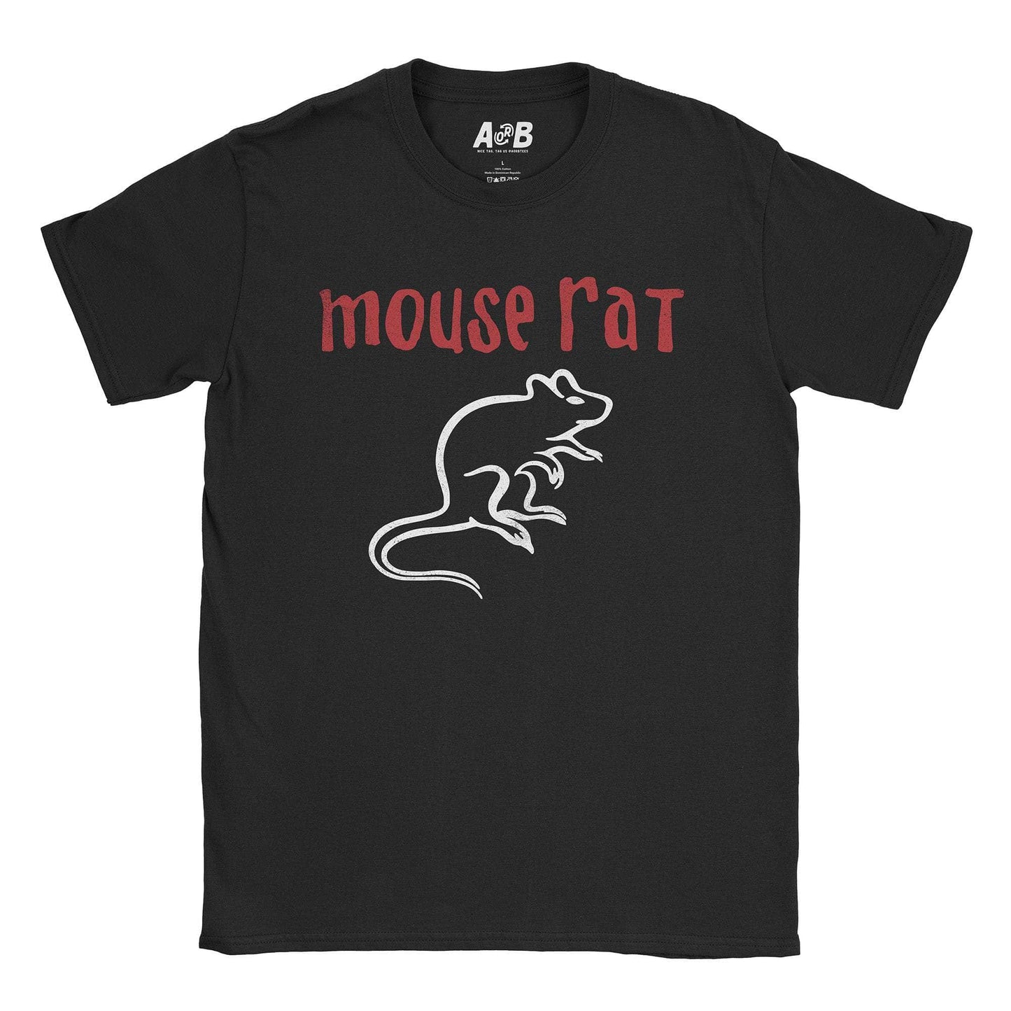 A-or-B-Tees T-Shirt Black / S Mouse Rat T-Shirt