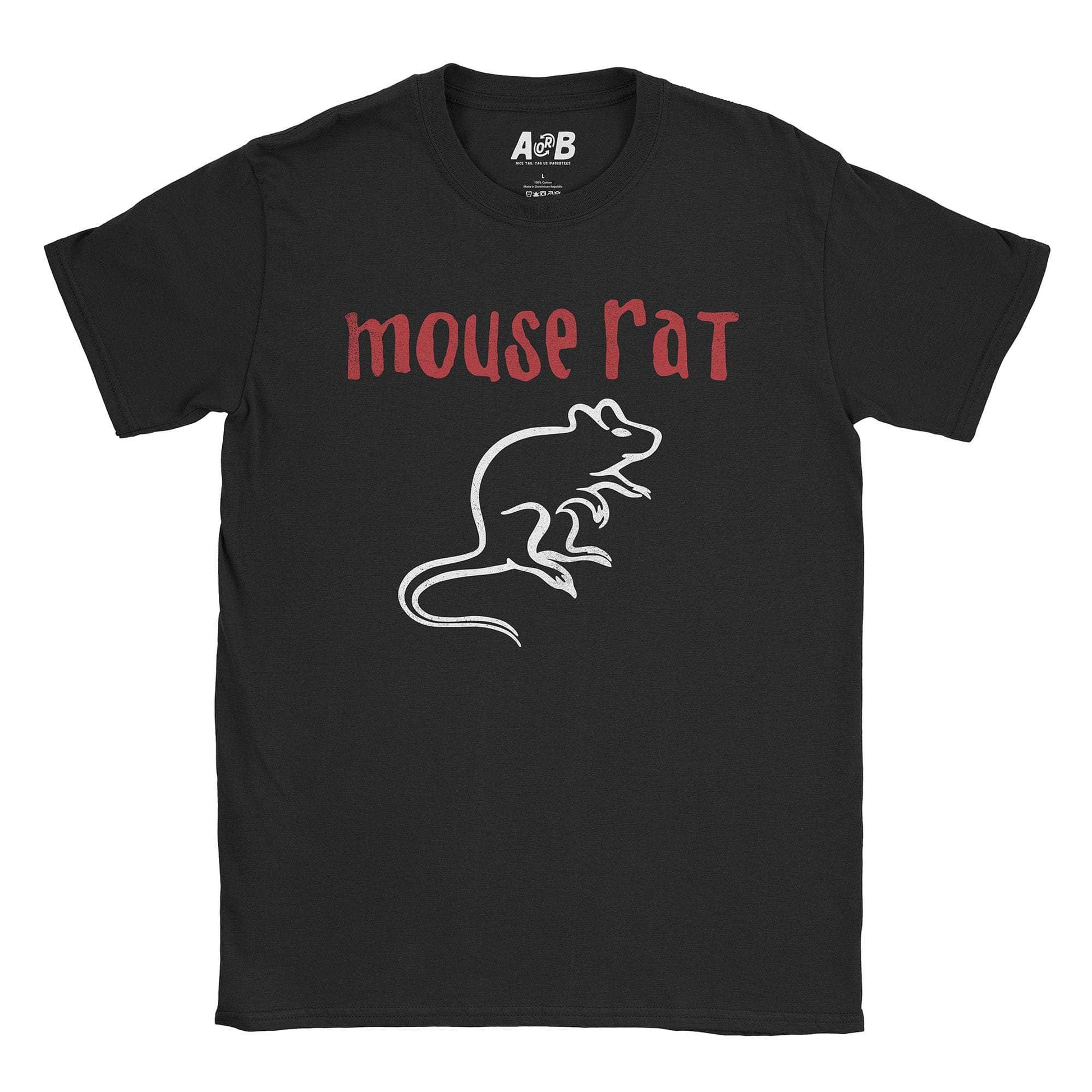 A-or-B-Tees T-Shirt Black / S Mouse Rat T-Shirt