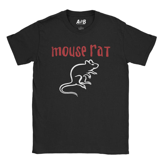 A-or-B-Tees T-Shirt Black / S Mouse Rat T-Shirt