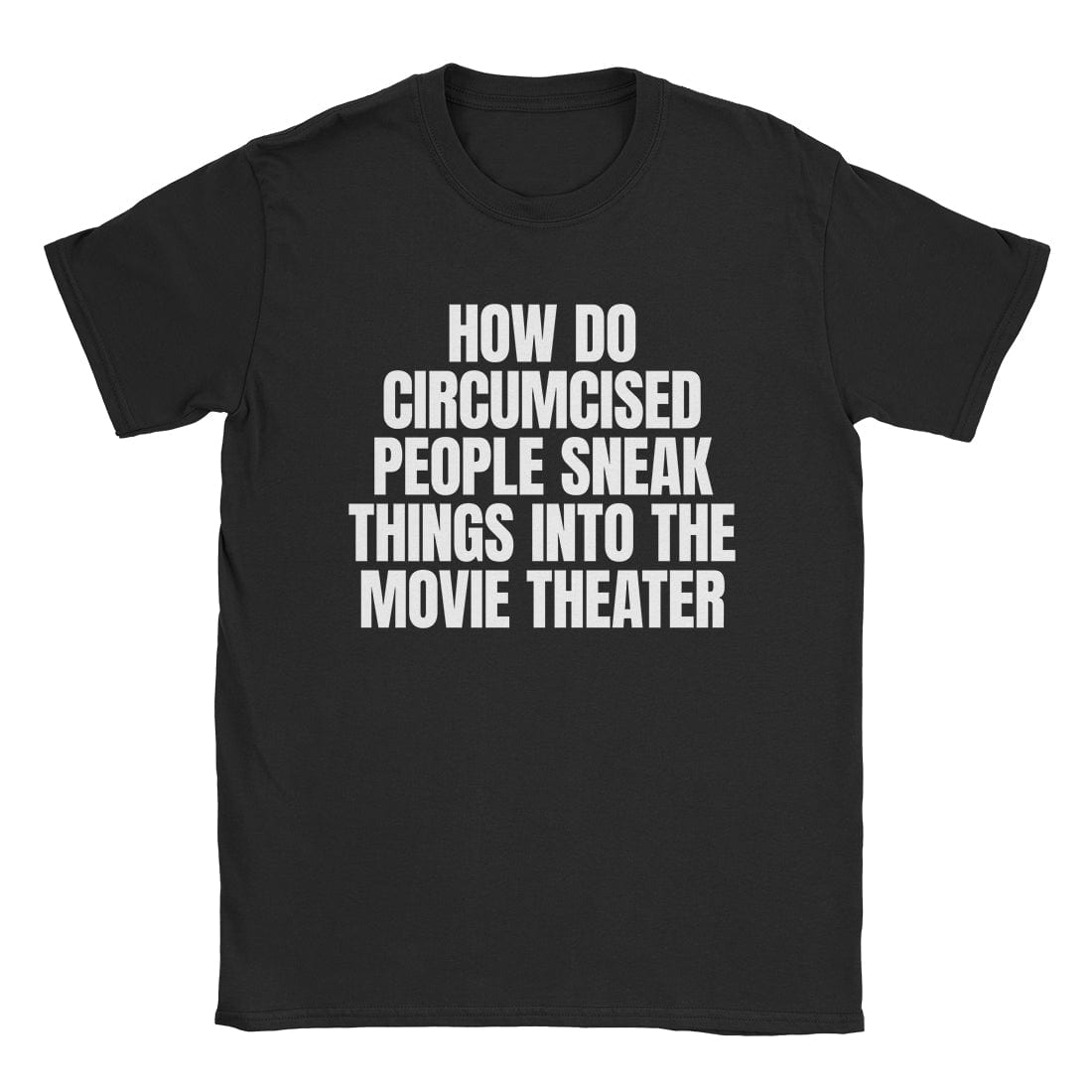 A-or-B-Tees T-Shirt Black / S Movie Theater T-Shirt