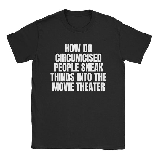A-or-B-Tees T-Shirt Black / S Movie Theater T-Shirt