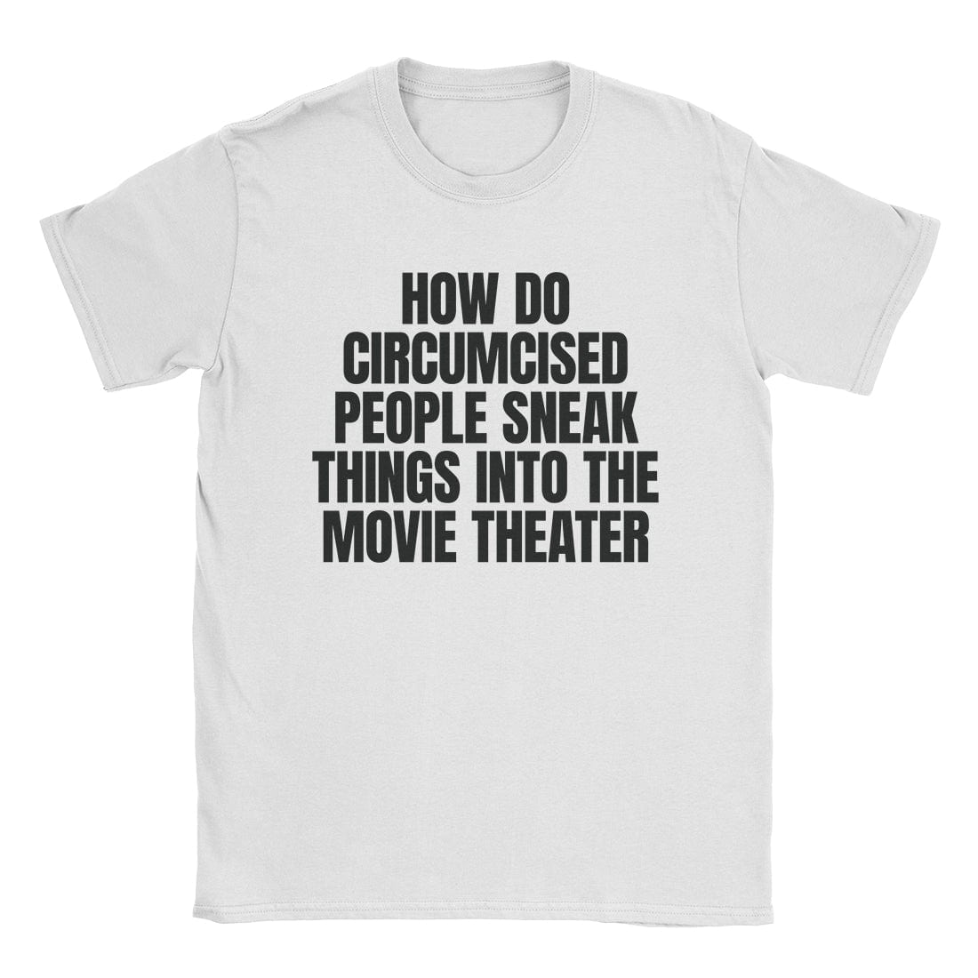 A-or-B-Tees T-Shirt White / S Movie Theater T-Shirt