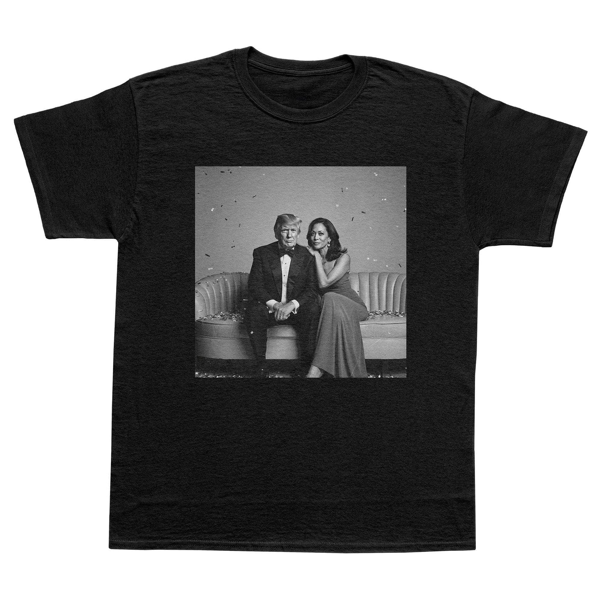 A-or-B-Tees T-Shirt Black / S Mr. & Mrs. America T-Shirt