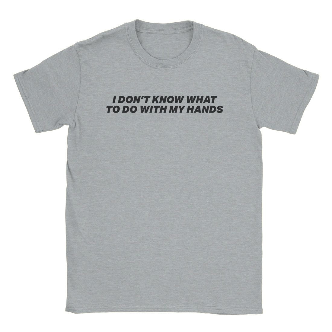 A-or-B-Tees T-Shirt Sport Grey / S My Hands T-Shirt