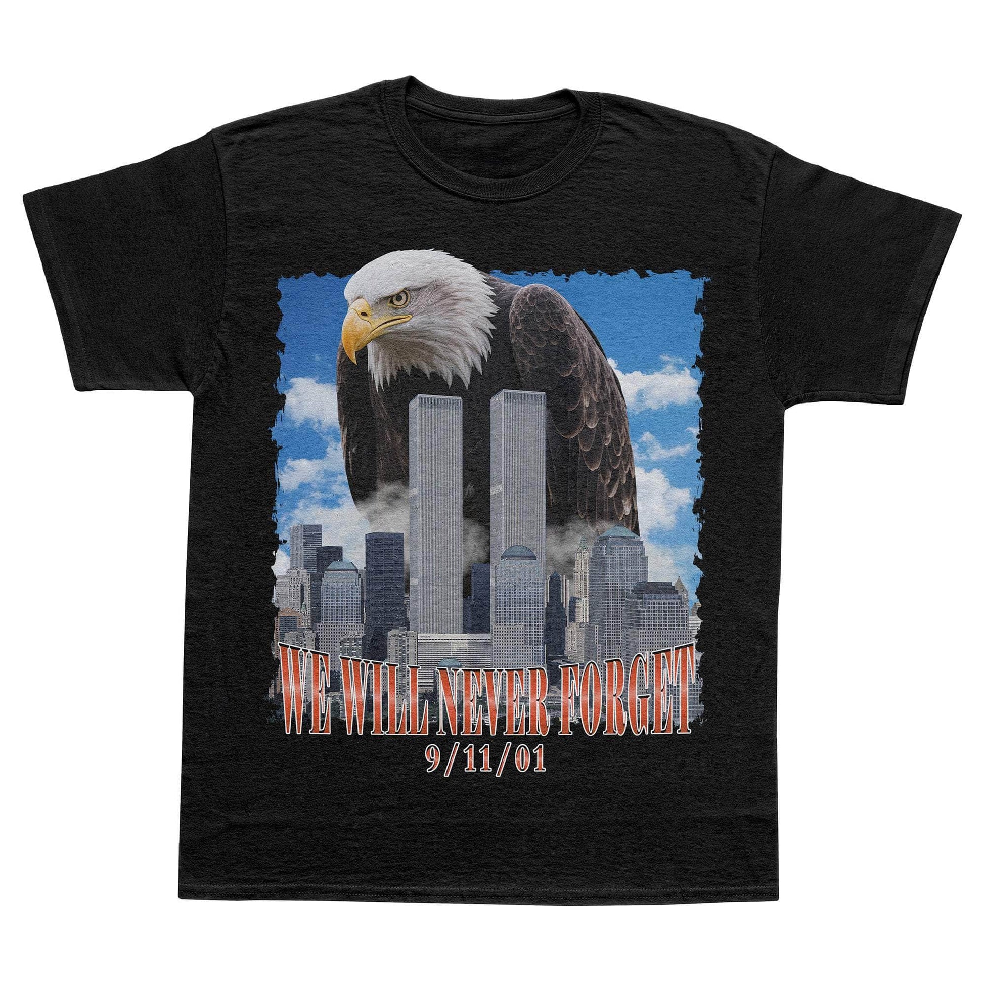A-or-B-Tees T-Shirt Black / S Never Forget T-Shirt