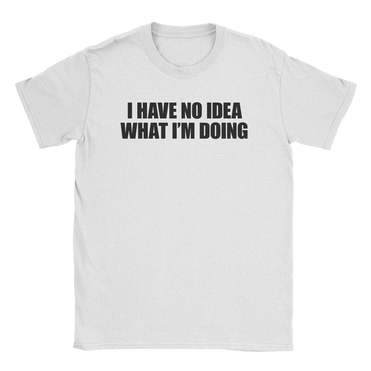 A-or-B-Tees T-Shirt White / S No Idea T-Shirt