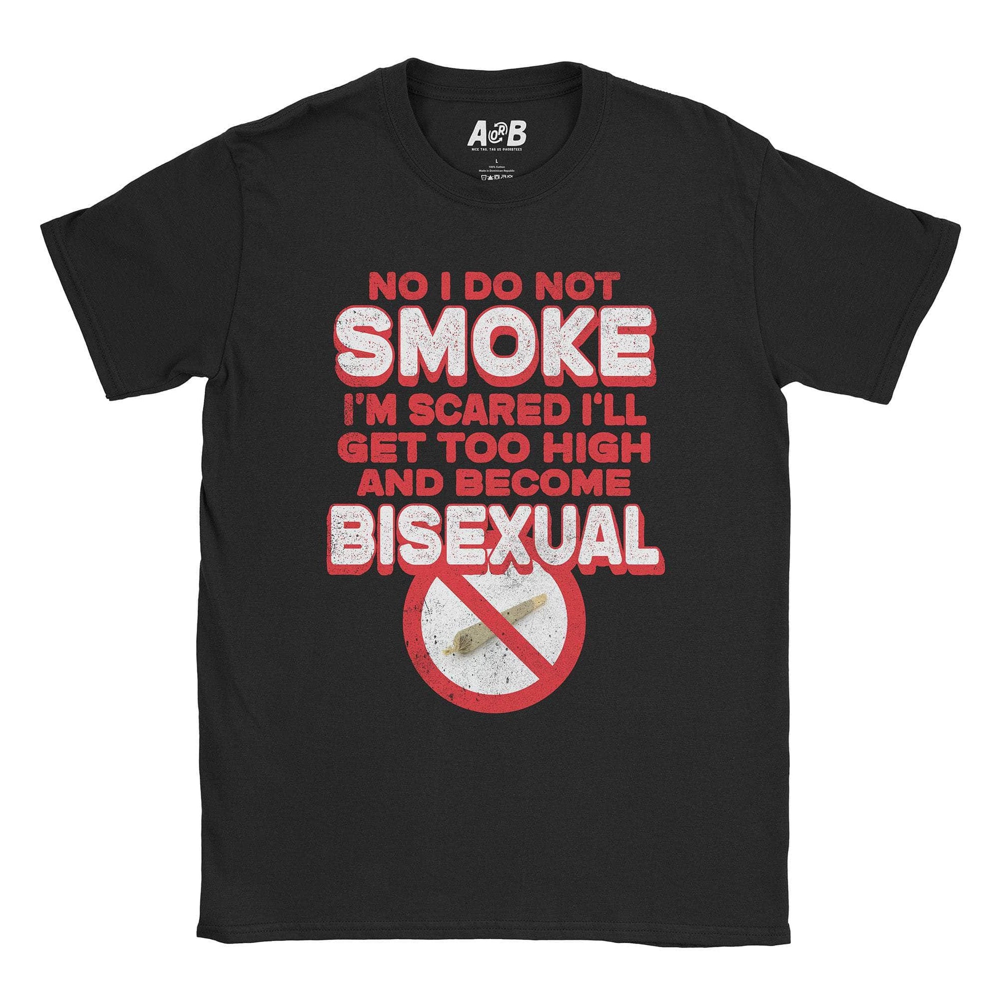 A-or-B-Tees T-Shirt Black / S No Smoke T-Shirt