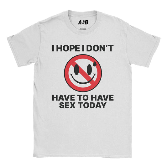 A-or-B-Tees T-Shirt White / S No Sweat T-Shirt