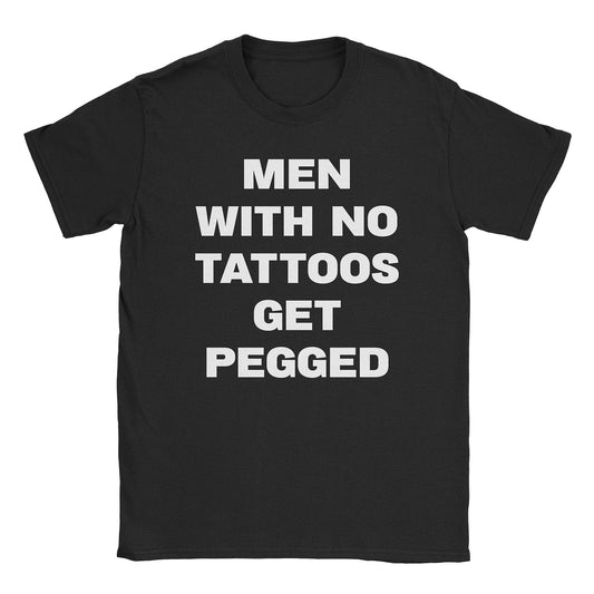 A-or-B-Tees T-Shirt Black / S No Tattoos T-Shirt