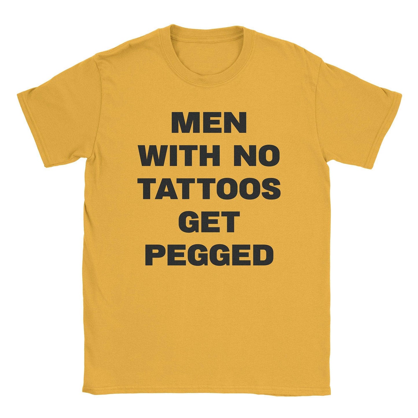 A-or-B-Tees T-Shirt Gold / S No Tattoos T-Shirt