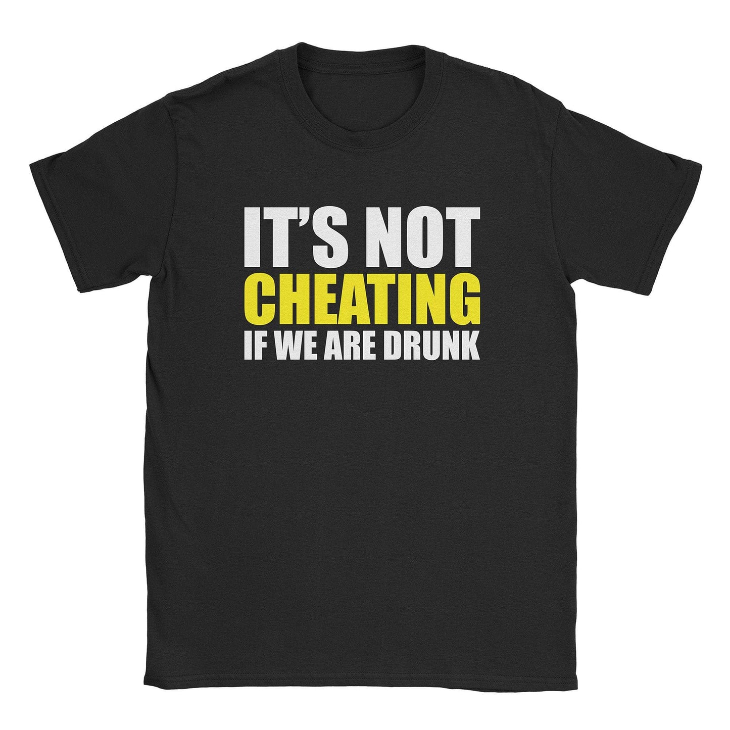 A-or-B-Tees T-Shirt Black / S Not Cheating T-Shirt
