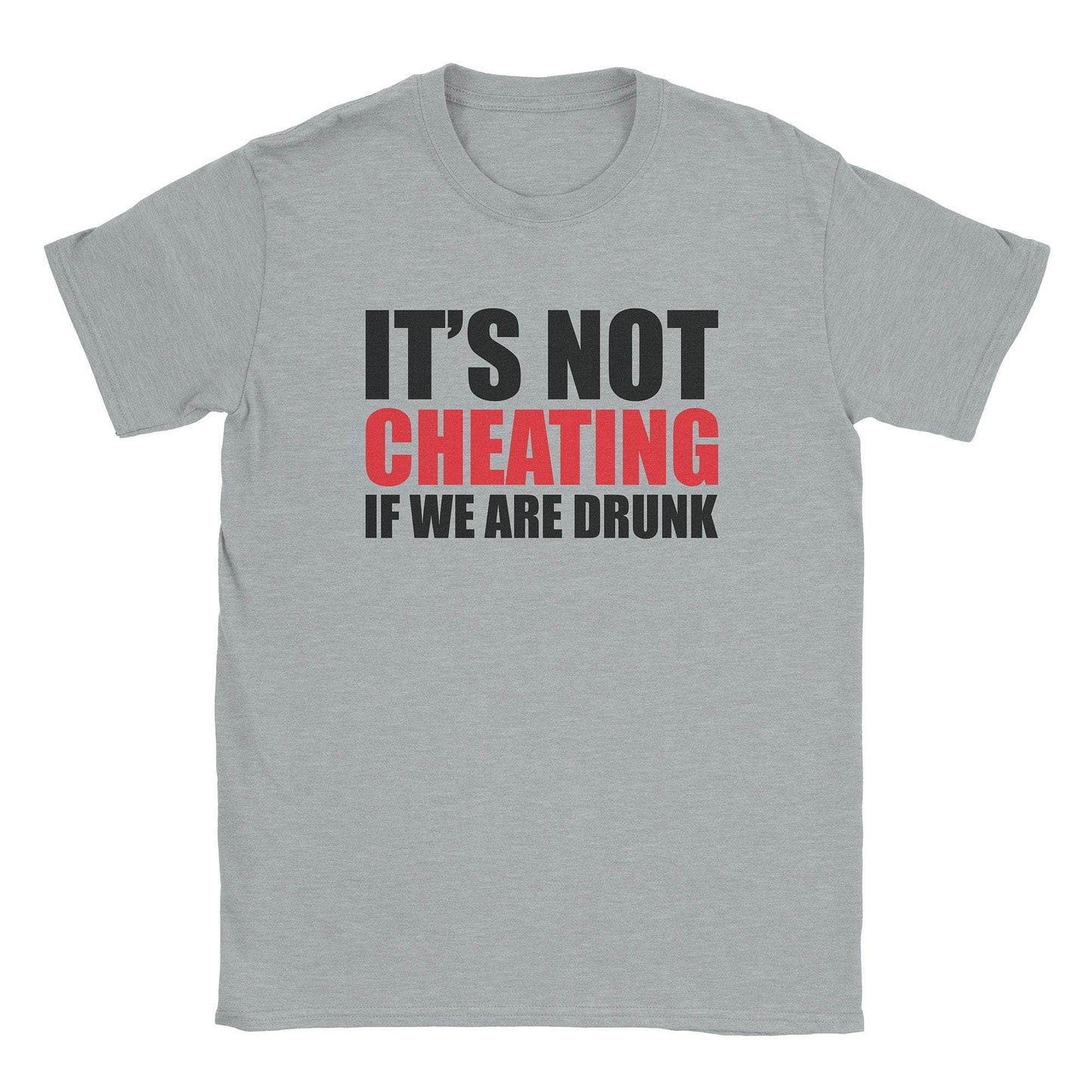 A-or-B-Tees T-Shirt Sport Grey / S Not Cheating T-Shirt